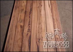 tigerwood decking